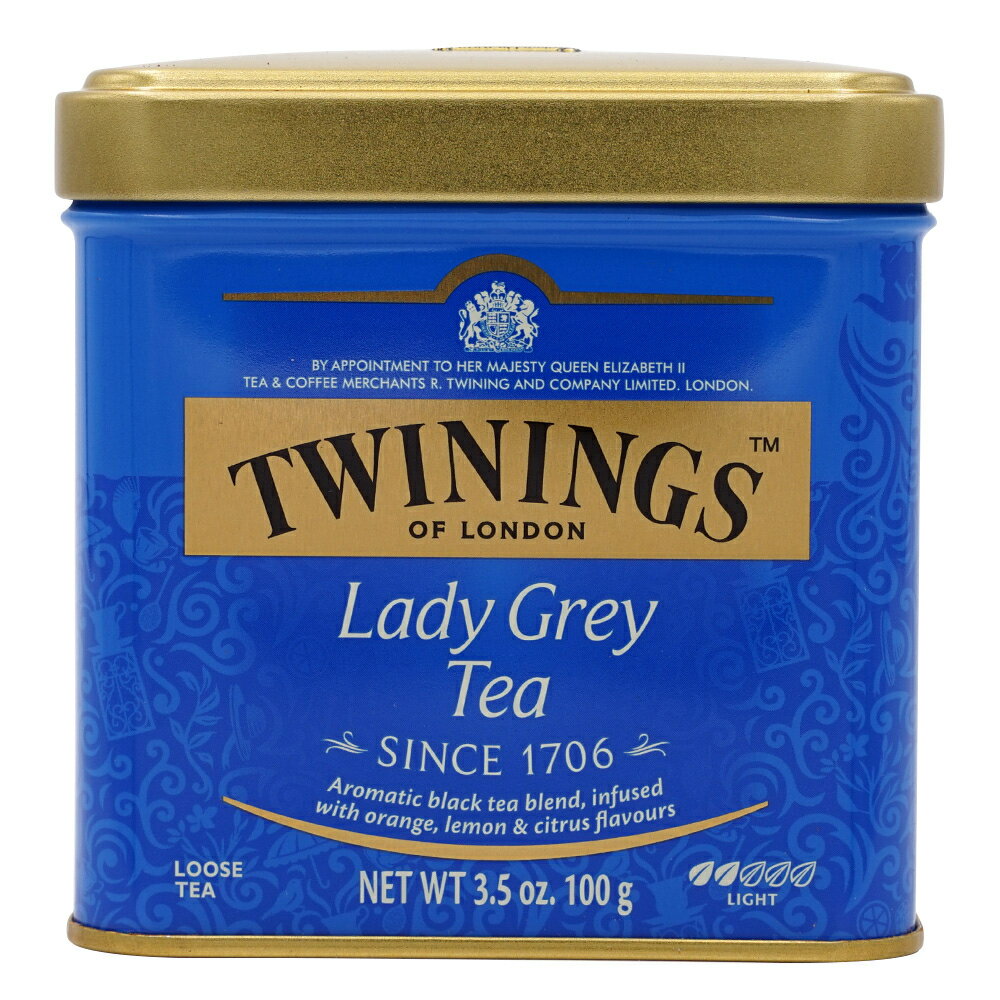 【送料無料】レディグレイティー ルースティー 100g トワイニング 紅茶 茶葉 冬【Twinings】Lady Grey Tea Loose Tea, 3.5 oz