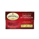 yz100%sA ubNeB[ g CObVAt^k[ 20 eB[obO gCjO  ~yTwiningsz100% Pure Black Tea English Afternoon, 20 Tea Bags