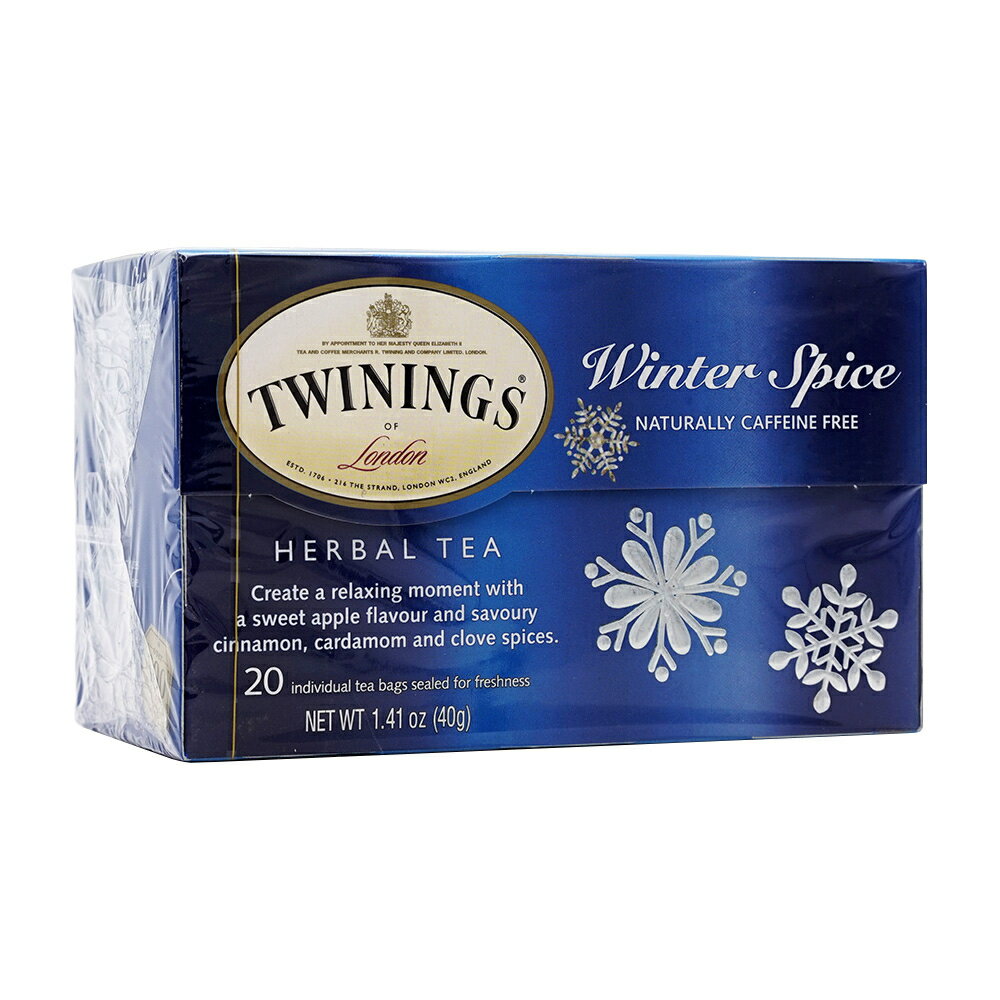 yz n[oeB[ EB^[XpCX 20 eB[obO gCjO  S Vi ~ gyTwiningszHerbal Tea Winter Spice, 20 Tea Bags