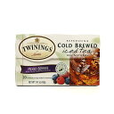 yz R[hu[ ACXeB[ ~bNXx[ 20 eB[obN gCjO  hN o  gyTwiningszMixed Berries Cold Brewed Iced Tea, 20 Tea Bags