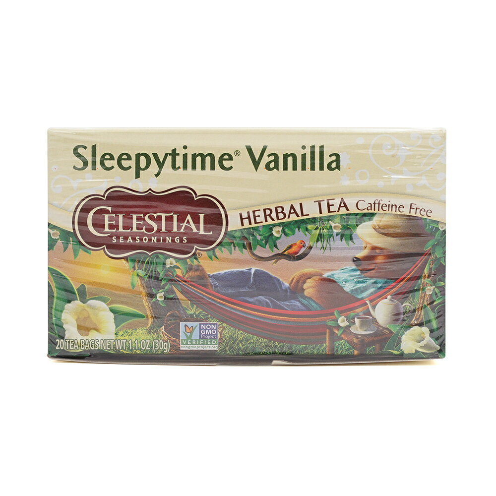 yzn[ueB[ X[s[^C oj 20 eB[obO gCjO gyCelestial SeasoningszHerbal Tea, Sleepytime Vanilla 20 Tea Bags