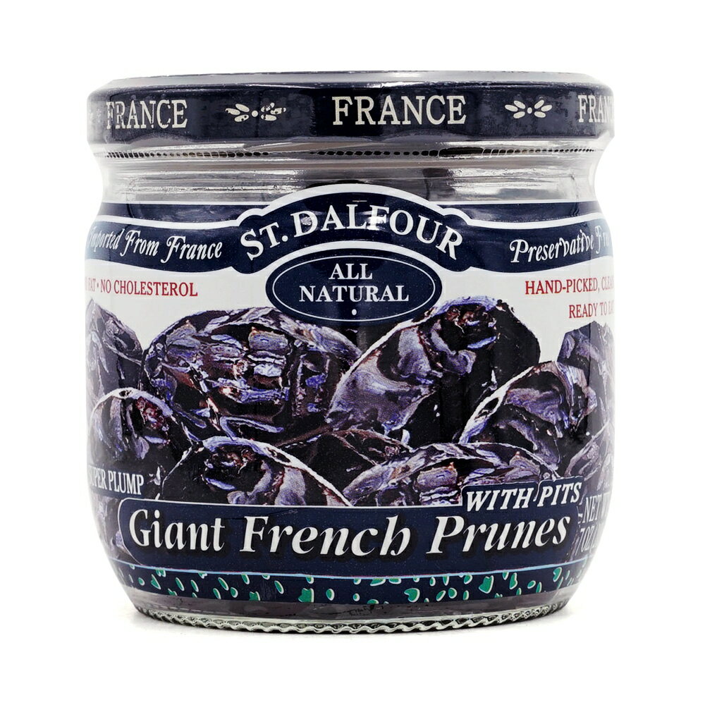 yz X[p[ vv WCAg t` v[ 200g T_tH[ySt. DalfourzSuper Plump Giant French Prunes, 7 oz