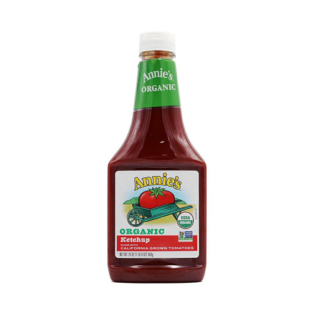 【送料無料】 オーガニック ケチャップ トマトケチャップ 680g アニーズ 料理 調味料【Annie's】Organic Ketchup 24 oz