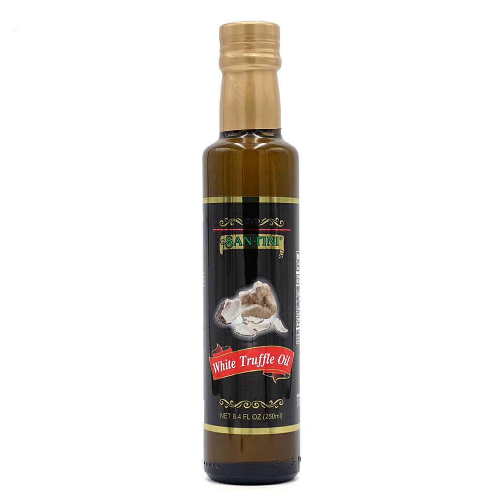 ★楽天スーパーSALE対象商品★ ホワイトトリュフオイル 250ml 調味料 サンティーニWhite Truffle Oil 8.4 fl oz