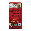 yz `F[A[h _[N`R[g 90g `Ru Oet[ `R `R َq yChocolovezCherries & Almonds in Dark Chocolate, 3.2 oz