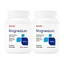 【送料無料】 2個セット マグネシウム 500mg 120粒 カプセル ジーエヌシー【GNC】Magnesium 500 mg, 120 Capsules