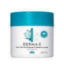 【送料無料】 ティーツリー & ビタミンE リリーフクリーム ダーマイー 美容 スキンケア【Derma E】Tea Tree & Vitamin E Relief Cream, 4 oz