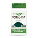 【送料無料】 スピルリナ 微細藻類 760mg 100粒 ベジカプセル ネイチャーズウェイ【Nature's Way】Spirulina Micro-Algae 760 mg, 100 Veg Capsules