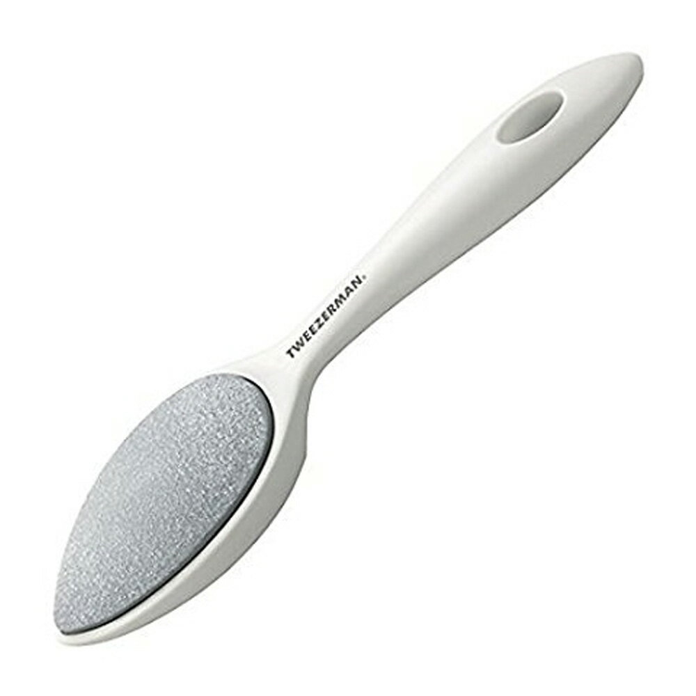 【送料無料】 足裏角質リムーバー フットケア ホワイト ツイーザーマン【Tweezerman】SOLE SMOOTHER ANTIBACTERIAL CALLUS STONE, WHITE 1 PRODUCT