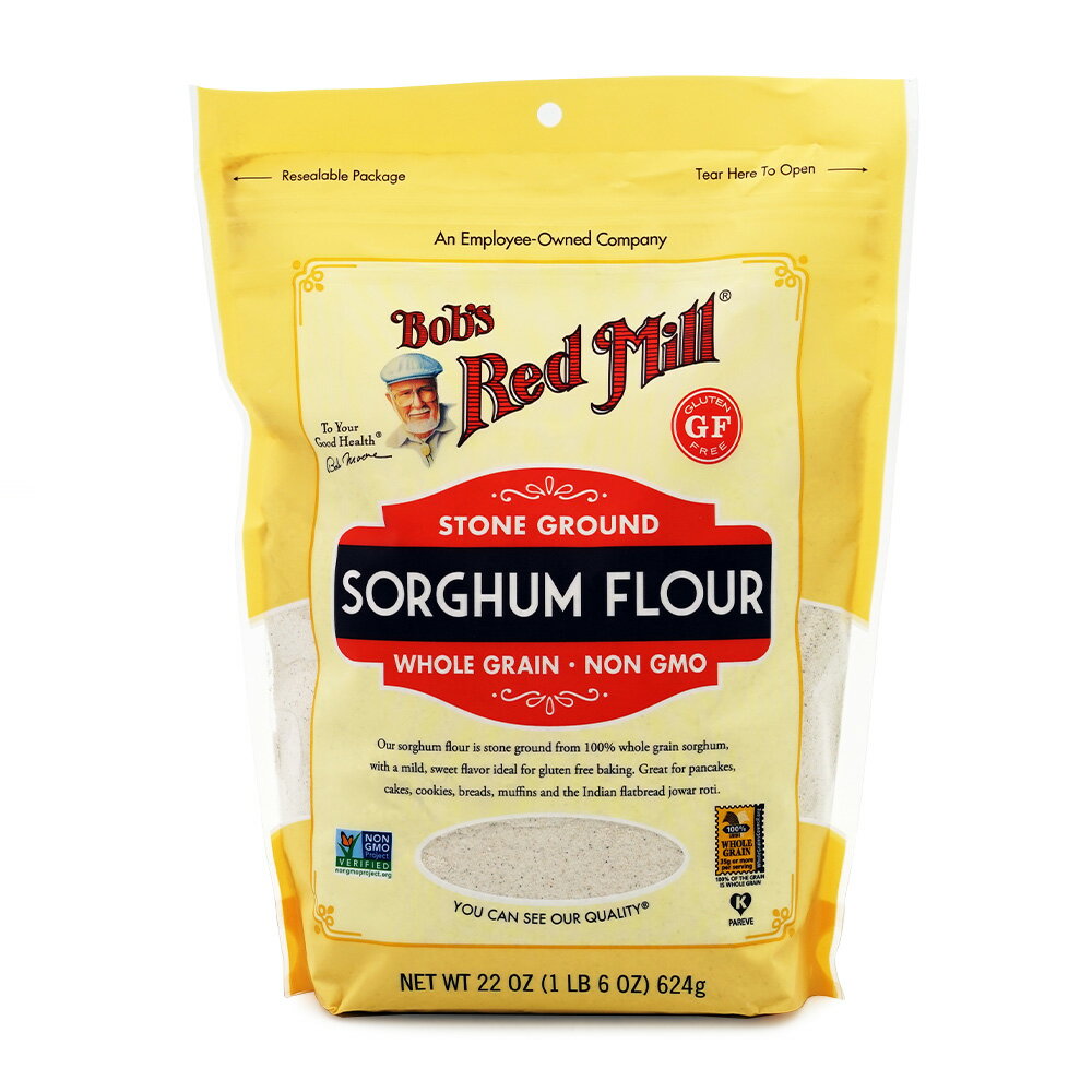 【送料無料】 グルテンフリー ソルガム粉 624g ボブズレッドミル ベーキング 料理 多用途【Bob's Red Mill】Sorghum Flour, 22 oz