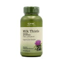  ハーバルプラス ミルクシスル 200mg 100粒 カプセル ジーエヌシー お酒Herbal Plus Milk Thistle 200 mg, 100 Capsules