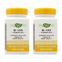 【送料無料】 2個セット B-100 コンプレックス 100粒 カプセル ビタミンB ネイチャーズウェイ【Nature's Way】B-100 Complex, 100 Capsules