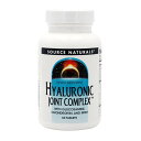 【送料無料】 ヒアルロン酸 ジョイントコンプレックス 60粒 タブレット ソースナチュラルズ【Source Naturals】Hyaluronic Joint ...