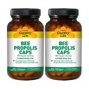 yz2Zbg r[v|X 500mg 100 xWJvZ Jg[CtyCountry LifezBee Propolis Caps 500 mg, 100 Veg Capsules