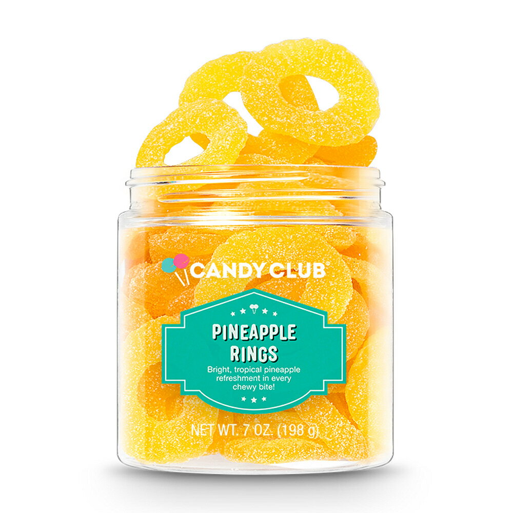 yz pCibv O 198g LfB[Nu [[ َq XibN Î_ς  yCandy ClubzPineapple Rings 7oz