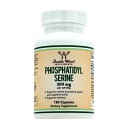 【送料無料】ホスファチジルセリン 300mg 120粒 カプセル ダブルウッドサプリメント【Double Wood Supplements】Phosphatidylserine 300mg, 120Capsules