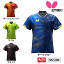 【ポイント10倍】バタフライ Butterfly エリスター12・シャツ 47120 卓球ユニフォーム 2025年春新作