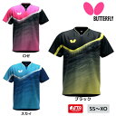 【ポイント10倍】バタフライ Butterfly ラウリー・シャツ 47150 卓球ユニフォーム 2025年春新作