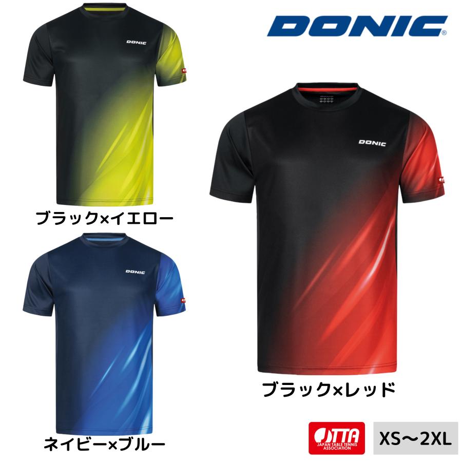 【ポイント10倍】DONIC ドニック DONIC シャツ ドロップ 卓球ユニフォーム 2025年春新作