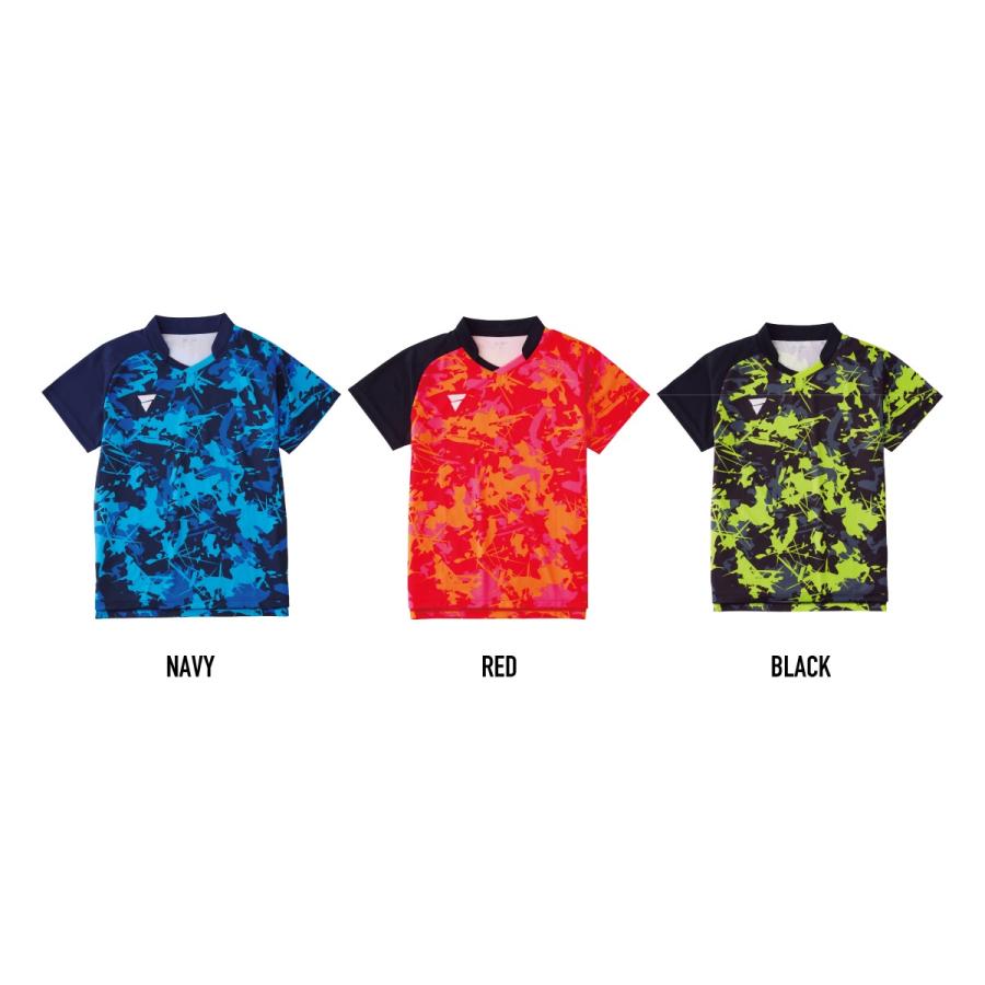 【ポイント10倍】victas V-GS318 卓球ユニフォーム 512311 卓球ユニフォーム ゲームシャツ 男女兼用 ヴィクタス ビクタス