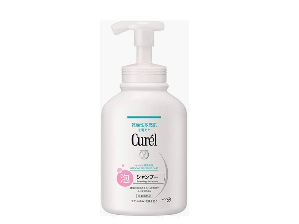 キュレル シャンプー  花王 泡シャンプー ポンプ 480ml 全国送料無料 ポイント消費に Kao Curel