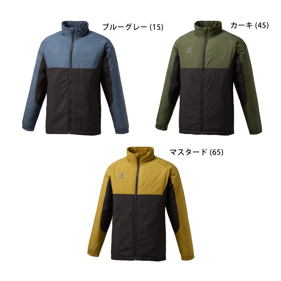 ※2026年9月10日発売の新商品（ご予約・お取り寄せ）。ご注文後メーカーよりお取り寄せのうえ発送いたします。 ニッタク Nittaku テラホットウォーマーシャツ（TERRA HOT WARMER SHIRT）卓球 ウォーマーシャツ 男女兼用 NW-2822 2026秋冬新作 送料無料 表地・裏地・中綿すべてポリエステル100％の中綿入りウォーマーシャツです。軽量でありながら保温性を確保し、撥水・防風機能とスリムなシルエットを備えています。男女兼用でSS〜2XOの7サイズ展開。ブルーグレー・カーキ・マスタードの3色で、テラホットウォーマーパンツ（NW-2823・ブラック）と合わせてセットアップとして着用できます。 ◆ 表地・裏地・中綿すべてポリエステル100％の中綿入り ◆ 軽量・撥水・保温・防風 ◆ 体のラインに沿ったスリムシルエット ◆ 男女兼用／SS・S・M・L・O・XO・2XO の7サイズ ◆ テラホットウォーマーパンツ NW-2823（ブラック）とセットアップ可 ■商品仕様 ・品番：NW-2822 ・素材：表地・裏地・中綿 ポリエステル100％ ・カラー：ブルーグレー(15)／カーキ(45)／マスタード(65) ・サイズ：SS・S・M・L・O・XO・2XO（男女兼用） ・機能：軽量・撥水・保温・防風・スリム ・原産国：中国 ・サイズ表（胸囲／着丈(後)／裄丈 cm）：SS 102/67/79.5・S 106/69/82.25・M 110/71/85・L 114/73/87.75・O 118/75/90.5・XO 122/77/93.25・2XO 126/79/96 ・メーカー希望小売価格：11,000円＋税（税込12,100円） ・発売日：2026年9月10日 ■JAN（バリエーション別） ・ブルーグレー SS：4975984415941 ・ブルーグレー S：4975984415934 ・ブルーグレー M：4975984415927 ・ブルーグレー L：4975984415910 ・ブルーグレー O：4975984415903 ・ブルーグレー XO：4975984415897 ・ブルーグレー 2XO：4975984415958 ・カーキ SS：4975984416016 ・カーキ S：4975984416009 ・カーキ M：4975984415996 ・カーキ L：4975984415989 ・カーキ O：4975984415972 ・カーキ XO：4975984415965 ・カーキ 2XO：4975984416023 ・マスタード SS：4975984416085 ・マスタード S：4975984416078 ・マスタード M：4975984416061 ・マスタード L：4975984416054 ・マスタード O：4975984416047 ・マスタード XO：4975984416030 ・マスタード 2XO：4975984416092 ■配送送料無料／39ショップ。ご注文後お取り寄せのうえ、発売日以降に発送いたします。