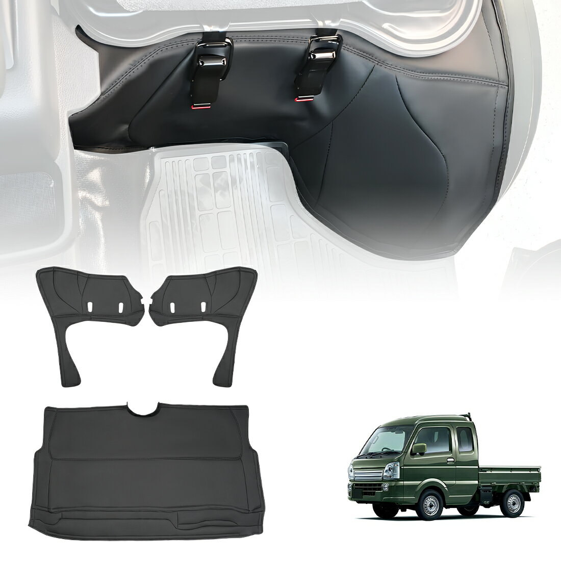 ＼BLACK FRIDAY限定・1500円オフクーポンあり!／SUPAREE スーパーキャリイ DA16T デッキカバー フロン..