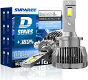 ＼今週限定 1500円クーポンあり！！／SUPAREE D2R/D2S D4S/D4R ledヘッドライト 車検対応 DC12V/24V 新型両面発光Dシリーズ 6500K 35W 純正交換用 LED化 バルブ d2s d2r d4s d4r ヘッドライト 爆光 加工不要 2個入り 1年保証