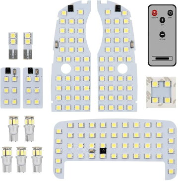 SUPAREE トヨタ プリウス LED ルームランプ プリウス30系 プリウス40系 プリウスα 室内灯 トヨタ Prius 専用設計 爆光 ホワイト カスタムパーツ LED バルブ 光量調節可能 LEDルームランプ 内装パーツ 取付簡単 一年保証