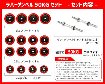 【25日はポイントアップDAY】IROTEC（アイロテック）ラバーダンベル 50KG セット/ダンベル ベンチプレス トレーニングマシン 鉄アレイ トレーニング器具 ダイエット器具 バーベル 筋力 健康器具 ラグビー クライミング 20kg 10kg 2個セット 筋トレ器具 筋トレグッズ