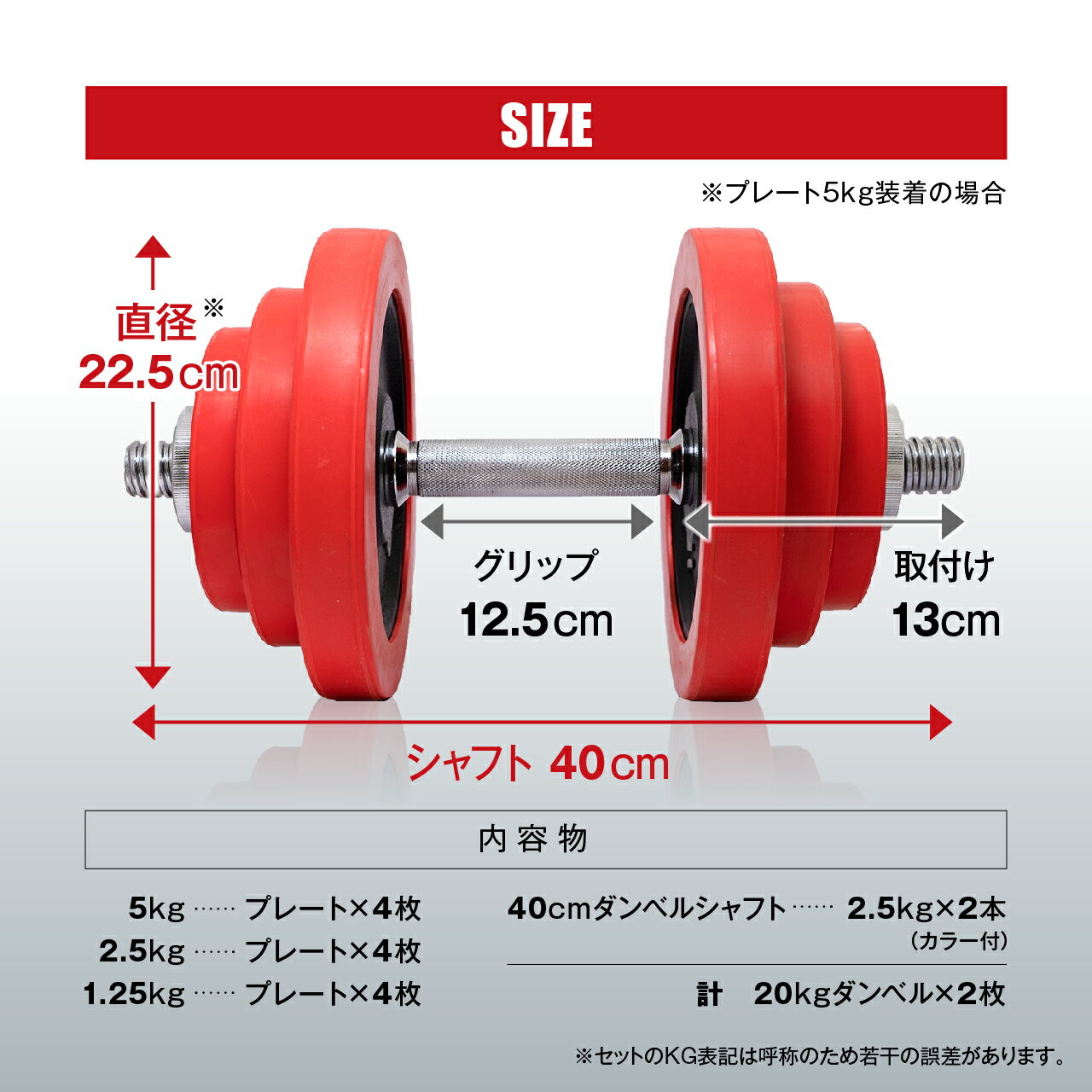 適切な価格 ラバーのみ iROTEC 5kgプレート用 ダンベル カバー x2 ③