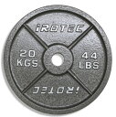 【予約販売！入荷予定は5月8日-5月9日頃】IROTEC(アイロテック)オリンピックアイアンプレート20KG【1枚】 穴径51mm// オリンピックバーベル プレート ウエイト ダンベル スクワット ベンチプレス 筋トレ 鉄アレイ 器具 ダンベルプレート