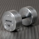 IROTEC(アイロテック)ハードクロームジムダンベル42KG / ダンベル ラバーダンベル バーベル ジムダンベル 鉄アレー 鉄アレイ 筋トレ器具 スクワット...