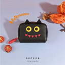 【2025年ハロウィン仮装ver./通しマチ/クロネコポーチSMALL】毎日の相棒♪通しマチ仕様のふっくらモンスターマルチポーチ レディース 化粧ポーチ コスメ ミニ マルチ 小さめ かわいい 便利 プレゼント GIFT ミニマム コンパクト 使いやすい トラベルポーチ|詳細画像