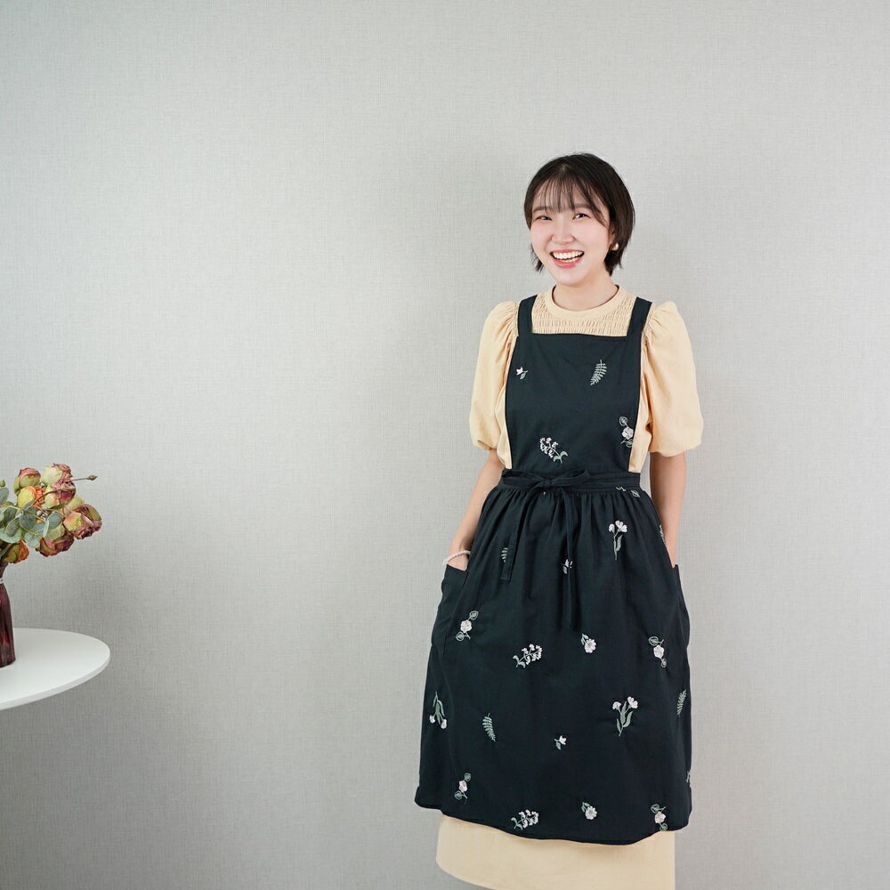楽天市場】花柄 刺繍 エプロンの通販