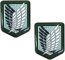【送料無料】【100円均一】 進撃の巨人 ナンバーボルトキャップ TT13 調査兵団 マーク ボルトキャップ アニメグッズ 進撃