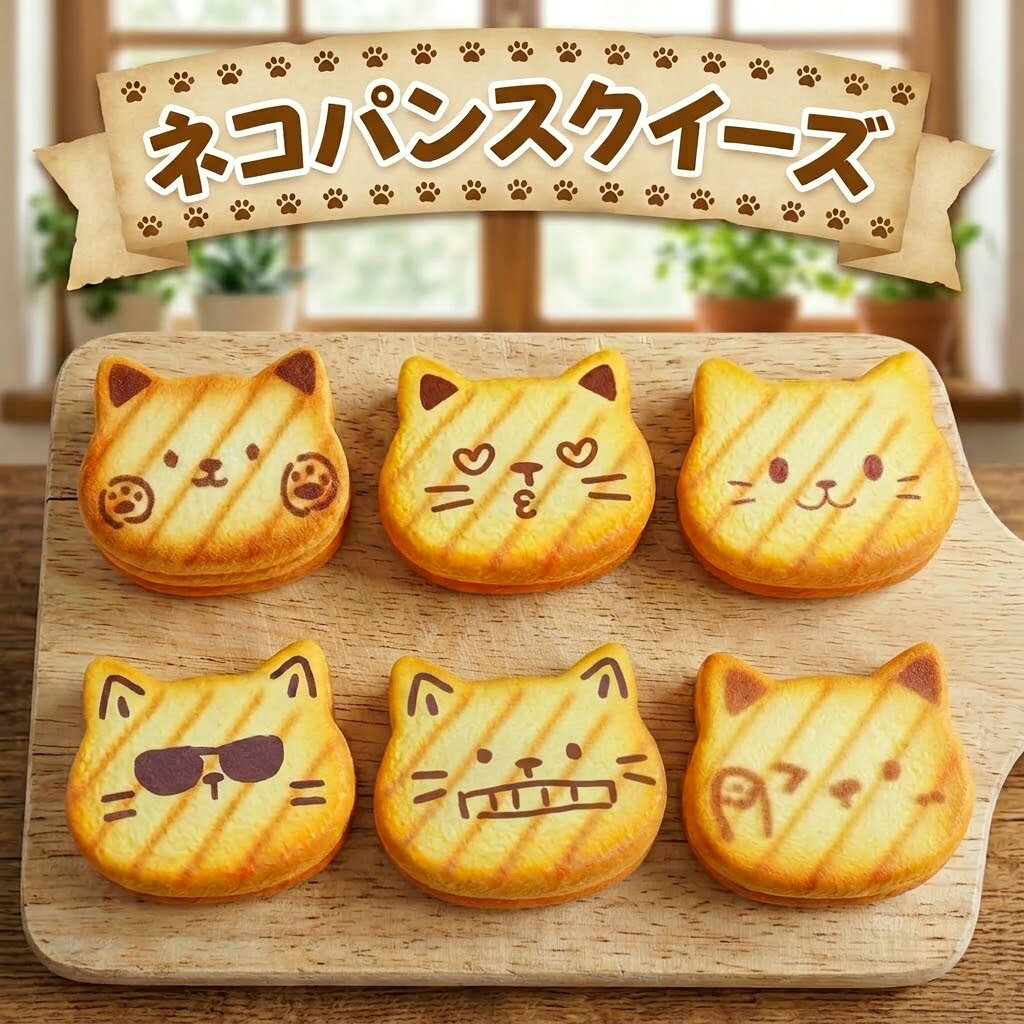 楽天市場】スクイーズ パンねこの通販