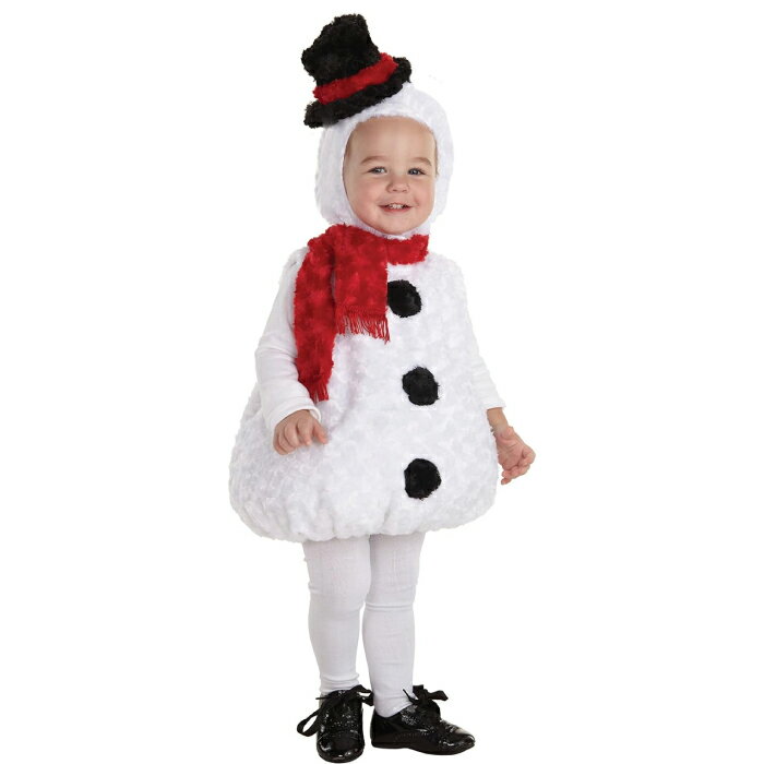 ハロウィン 衣装 子供 キッズ スノーマン 雪だるま こども サンタ ベビー 乳児 赤ちゃん トドラー クリスマス コスプレ コスチューム 衣裳 着ぐるみ 女の子 男の子 かわいい パーティー イベント 海外 正規品 UNDERWRAPS COSTUME アンダーラップス UR25980 2