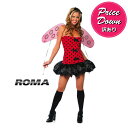 【訳あり】ROMA COSTUME ローマ B-RM 1468-01 LA DYBUG テントウムシ 2点セット 正規品 てんとう虫 はね ハネ 羽根 コスチュ...