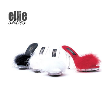 コスプレ 衣装 ELLIE SHOES エリーシューズ ミュール EL -SASHA 全4色展開 OF30 CK/ 正規品 12cm ヒール サンダル 羽根 はね コスチューム 衣裳 仮装 くつ 靴 ファッション おしゃれ セクシー かわいい ダンス 舞台 ステージ ショー ハロウィン クラブ イベント パーティー