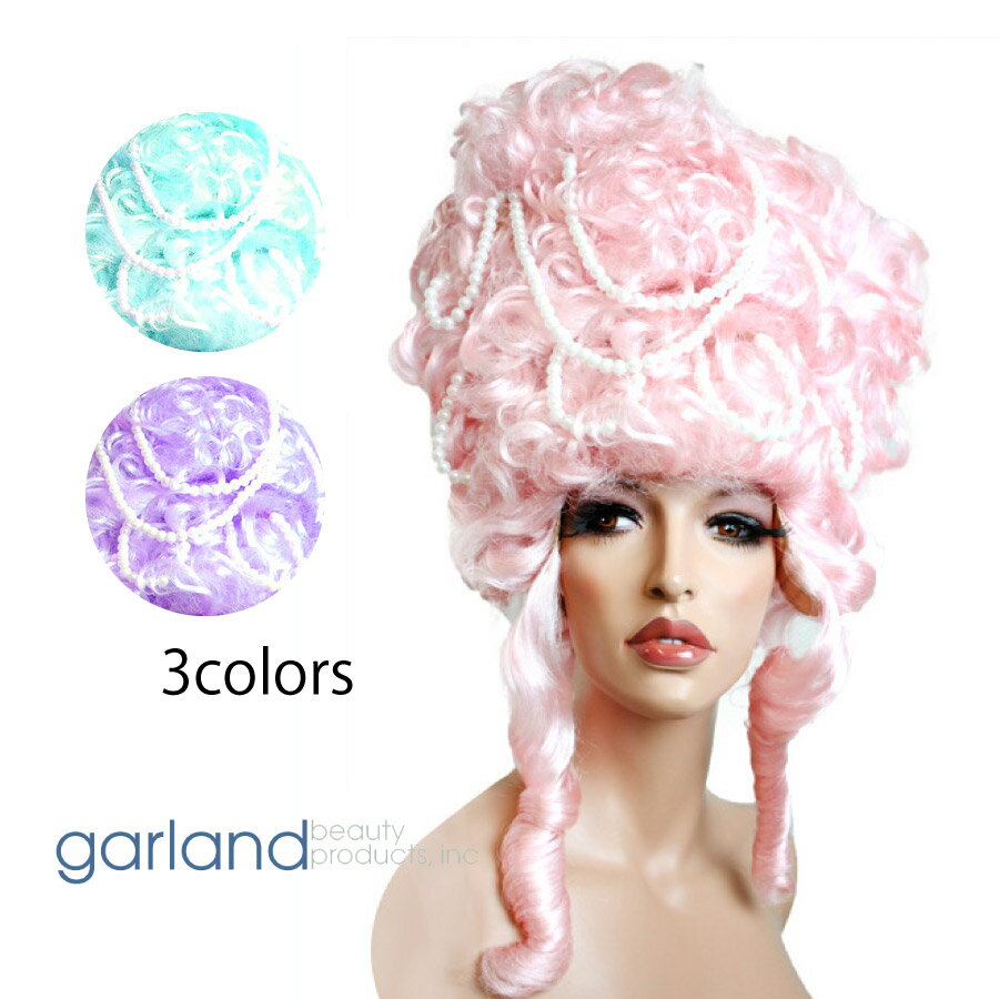 コスプレ 衣装 GARLAND ガーランド WIG バービー ウィッグ かつら GL-CW406 全3色 正規品 マリーアントワネット ウィッグ かつら コスチューム 衣裳 仮装 中世 ヨーロッパ 姫 王女 プリンセス かわいい ダンス 舞台 撮影 ステージ ショー ハロウィン イベント パーティー W B