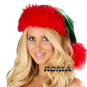 コスプレ 衣装 ROMA COSTUME ローマ ハット RM C160 クリスマス サンタクロース SANTA 正規品 エルフ サンタ キャップ 帽子 ぼうし 定番 シンプル コスチューム 衣裳 小物 セクシー かわいい ダンス 舞台 ステージ ショー ハロウィン クラブ イベント パーティー