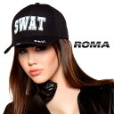 コスプレ 衣装 ROMA COSTUME ローマ ハット RM- H102 SWAT ポリス 正規品 スワット ぼうし 帽子 キャップ コスプレ …