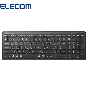 エレコム ELECOM Bluetooth コンパクトキーボード TK-FBP101BK パンタグラフ 薄型 コンパクト マルチOS対応 PS5 ブラック