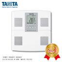 タニタ 体組成計 BC-705N-WH 日本製 ホワイト シンプル 自動認識機能付き 測定者をピ…