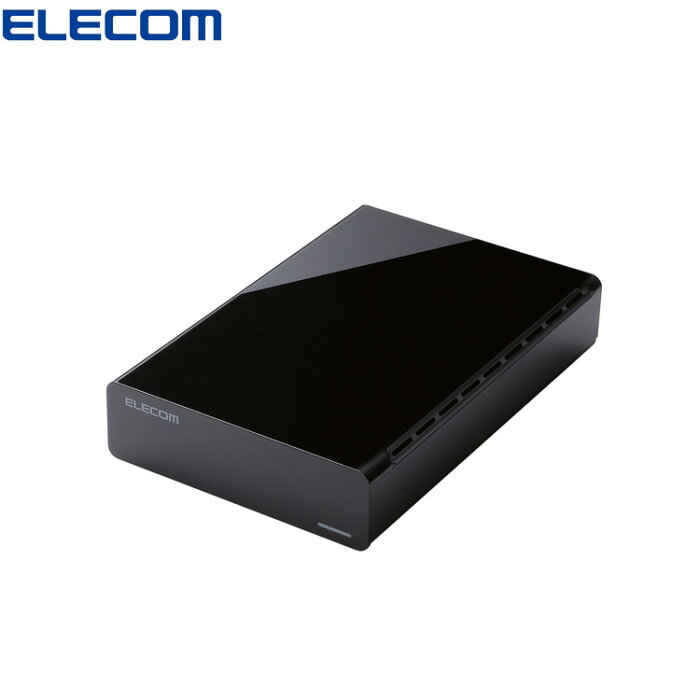 エレコム ELECOM Desktop Drive 3TB HDD USB3.0 Black 外付けハードディスク ELD-CED030UBK