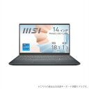 MSI ノートパソコン Modern-14-B11MO-3005JP 14インチ(フルHD:1920×1080)/インテル Core i5-1155G7/メモリ8GB/SSD 512GB/Windows 11 Home/日本語キーボード