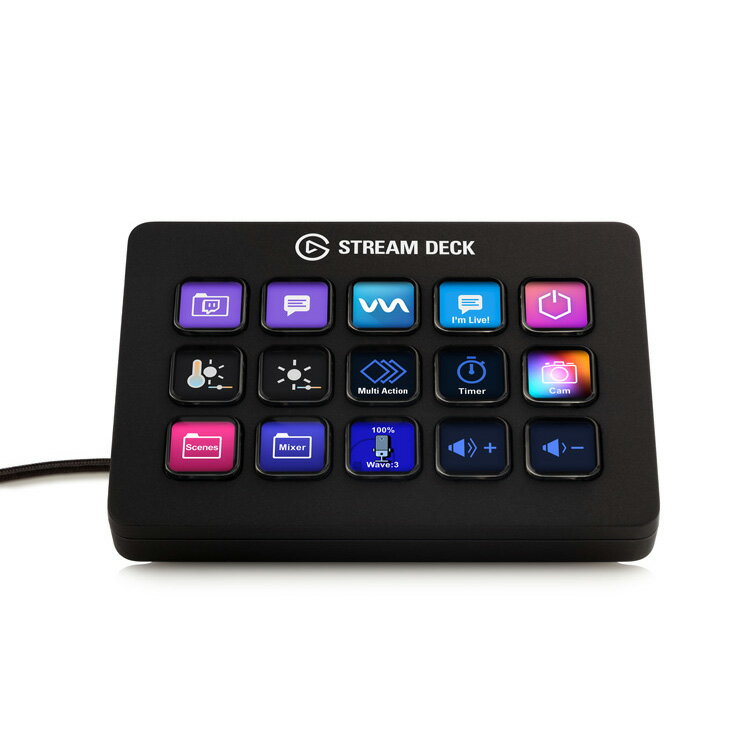 Elgato エルガト Stream Deck MK.2 ストリームデッキ (日本語パッケージ)