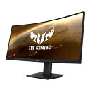 ASUS 35インチ ゲーミング液晶ディスプレイ(3440x1440/DisplayPort/HDMIx2/ノングレア/VAパネル) TUF GAMING VG35VQ