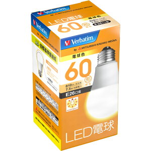 ڤ10åȡۻɩإǥ Verbatim LEDŵ 26 ŵ忧 60W ۸ LDA8L-G/V4 С٥